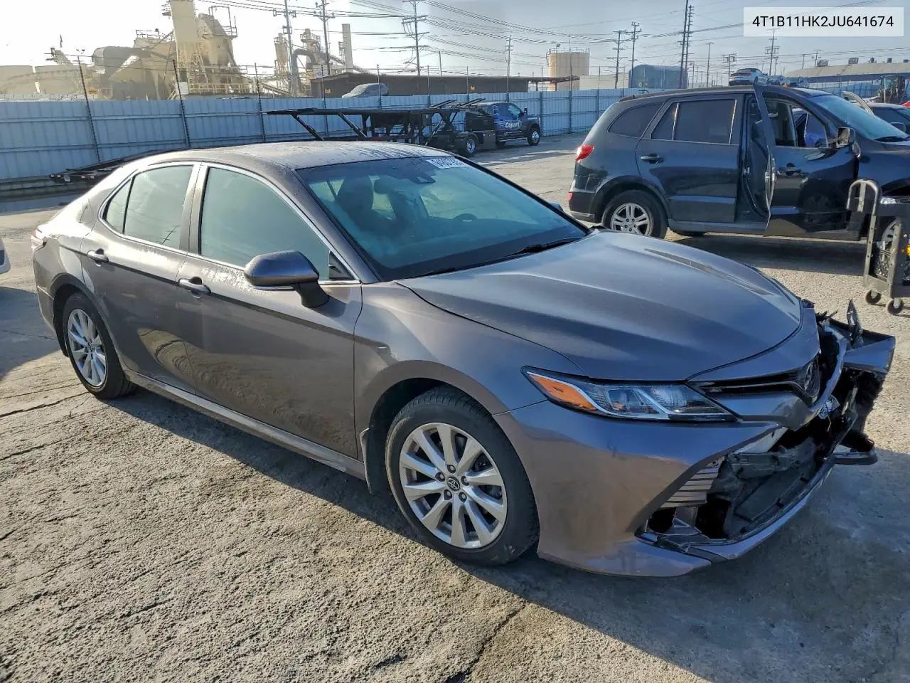 4T1B11HK2JU641674 2018 Toyota Camry L
