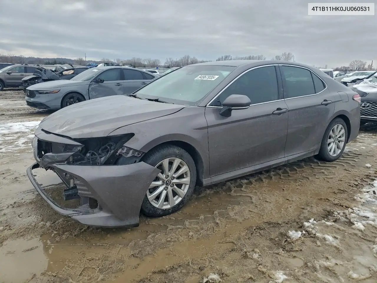4T1B11HK0JU060531 2018 Toyota Camry L