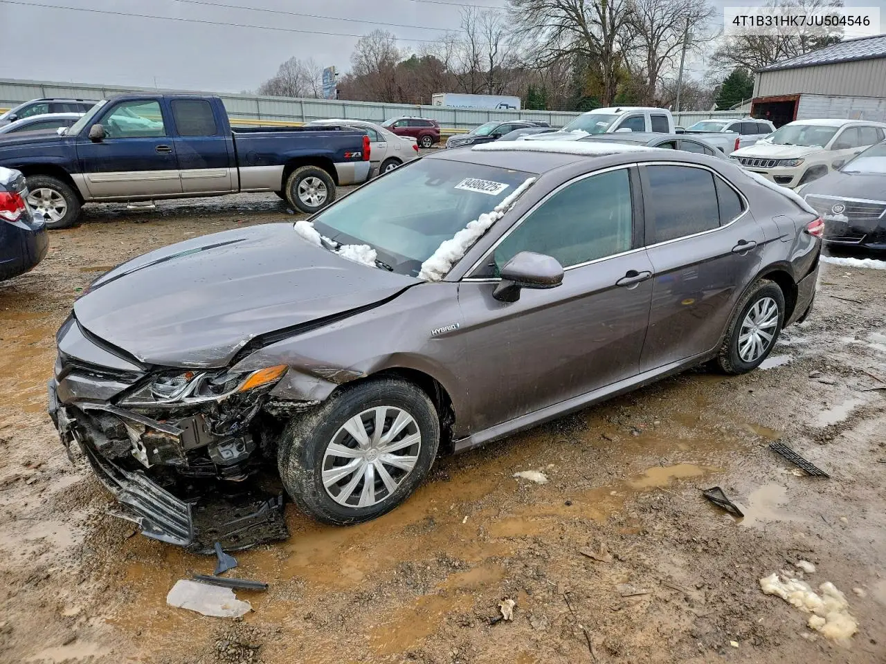 4T1B31HK7JU504546 2018 Toyota Camry Le