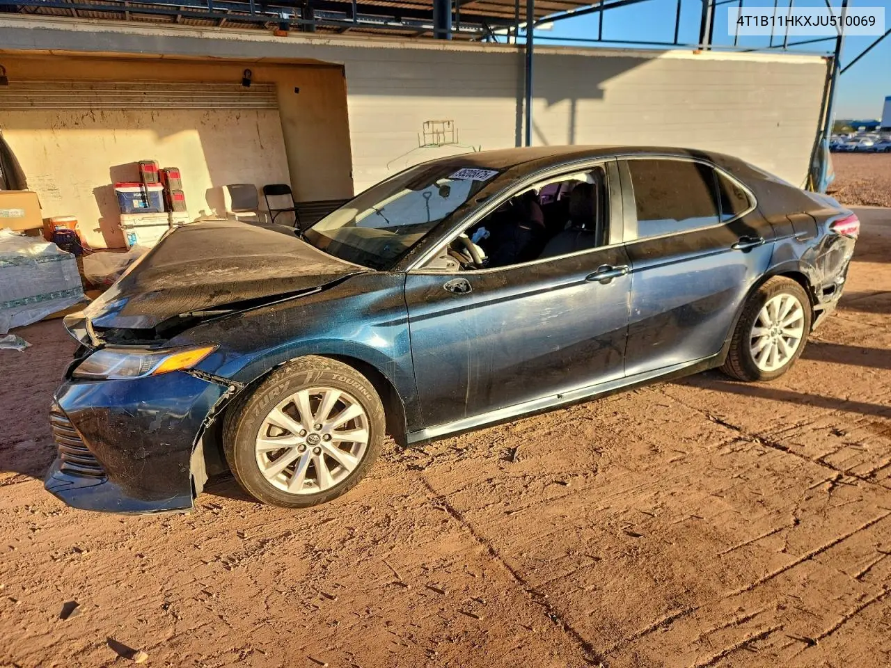 4T1B11HKXJU510069 2018 Toyota Camry L