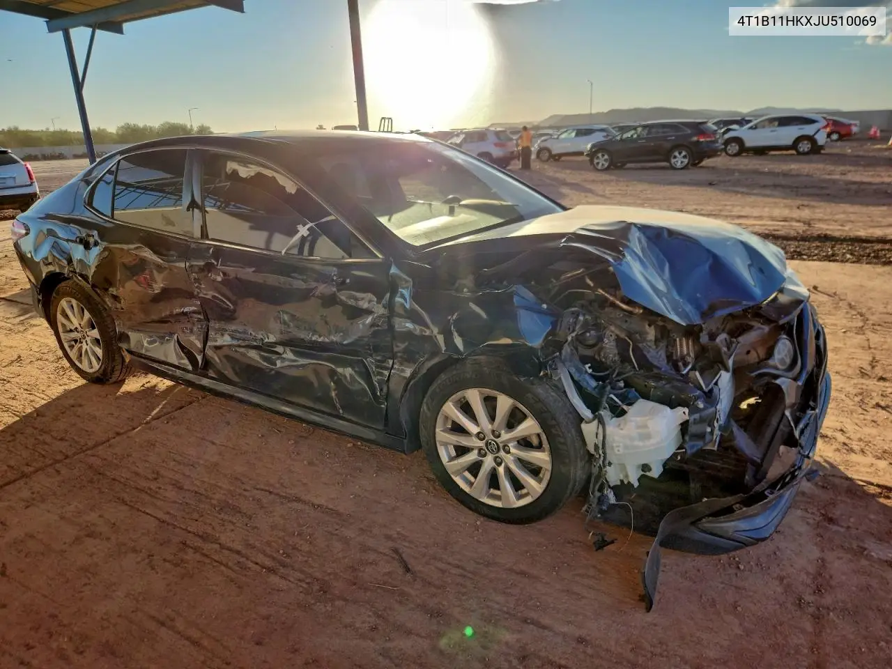 4T1B11HKXJU510069 2018 Toyota Camry L
