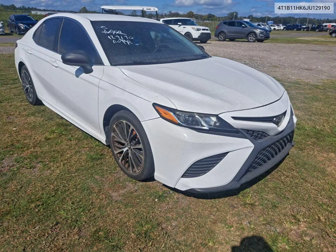 4T1B11HK6JU129190 2018 Toyota Camry L