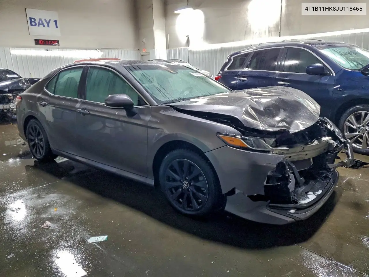 4T1B11HK8JU118465 2018 Toyota Camry L