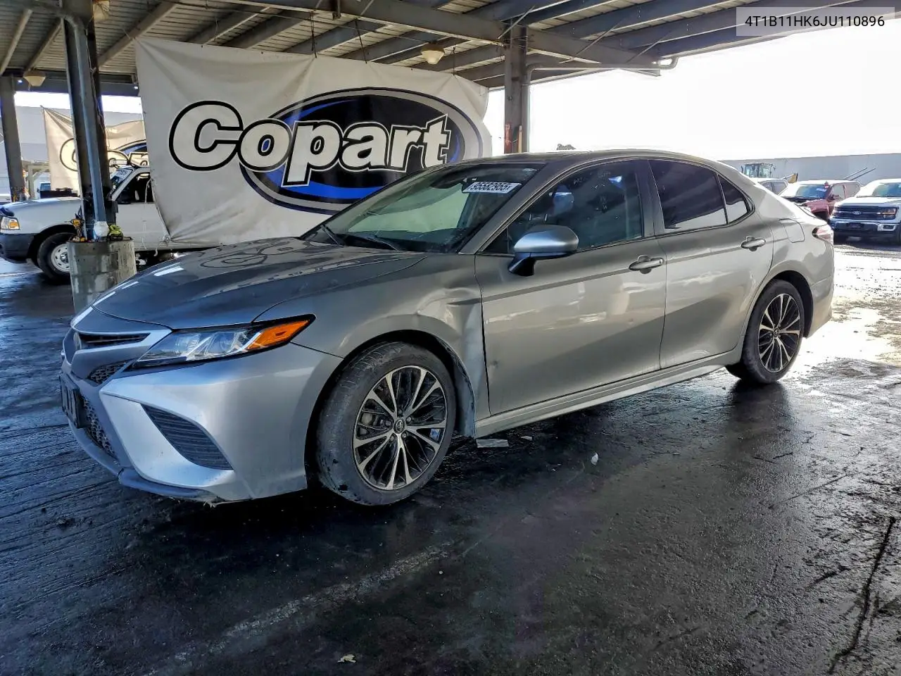 4T1B11HK6JU110896 2018 Toyota Camry Se