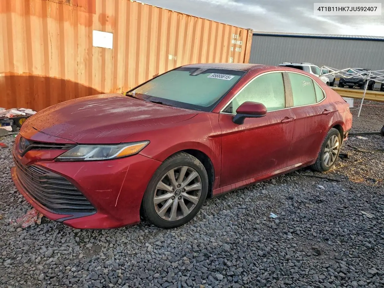 4T1B11HK7JU592407 2018 Toyota Camry L