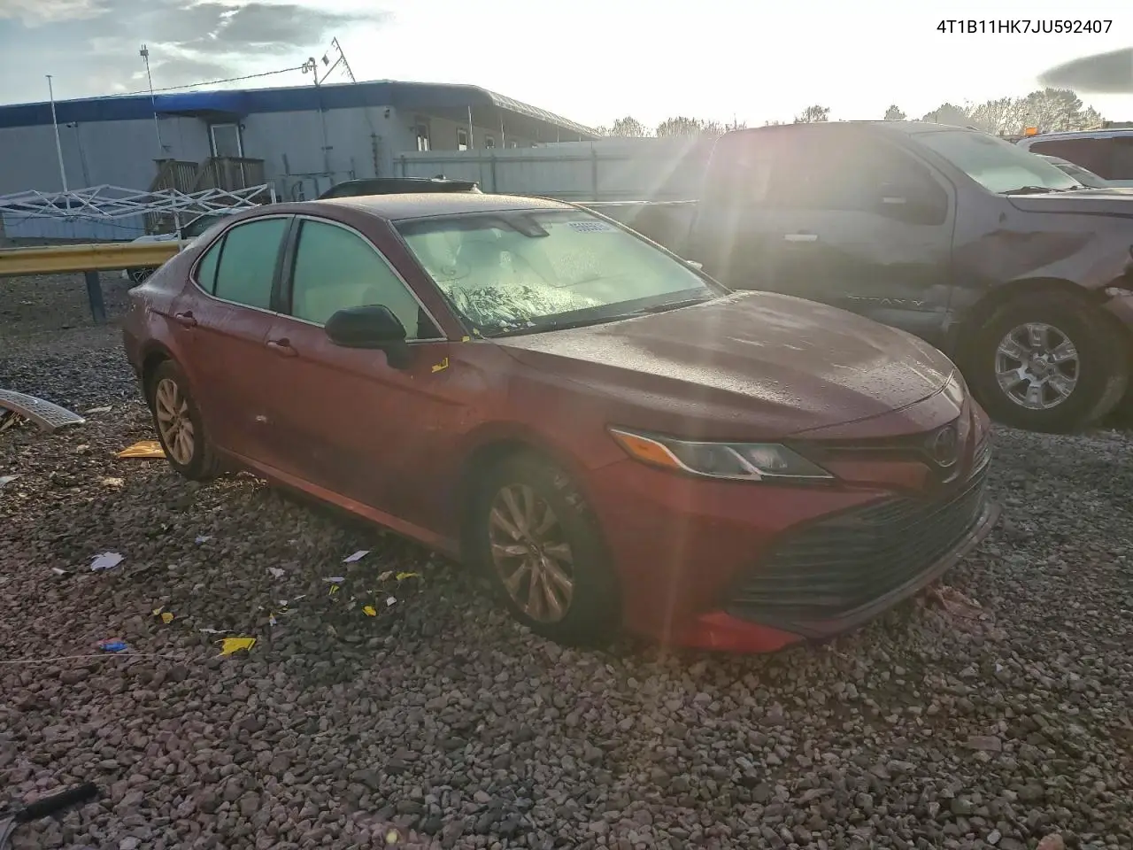 4T1B11HK7JU592407 2018 Toyota Camry L