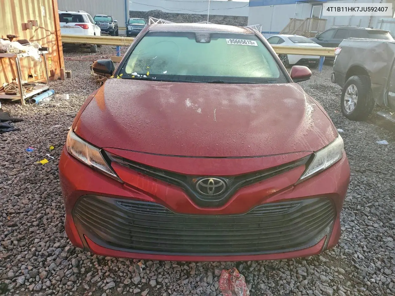 4T1B11HK7JU592407 2018 Toyota Camry L