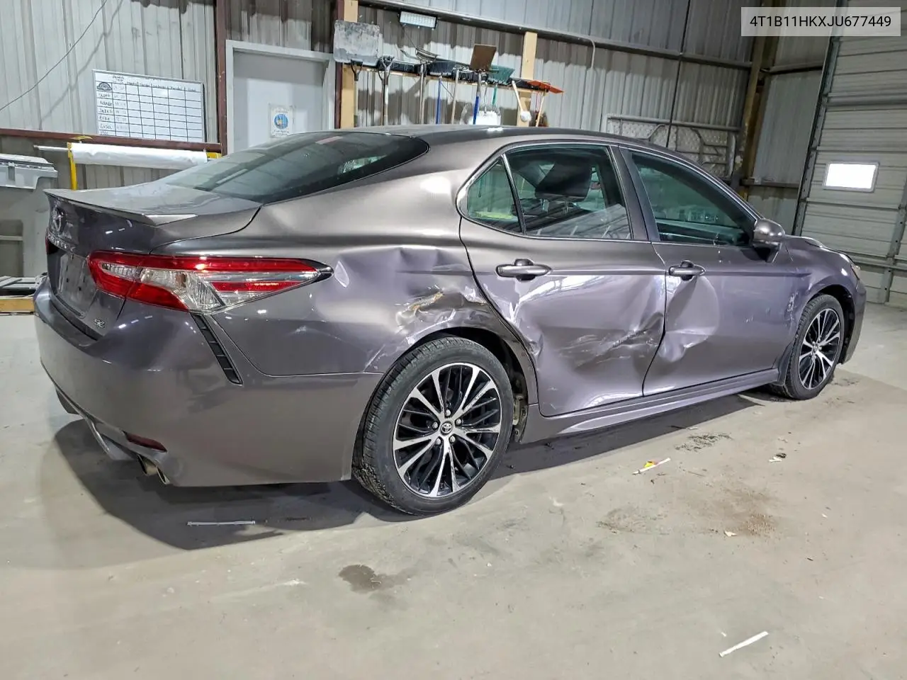 4T1B11HKXJU677449 2018 Toyota Camry L