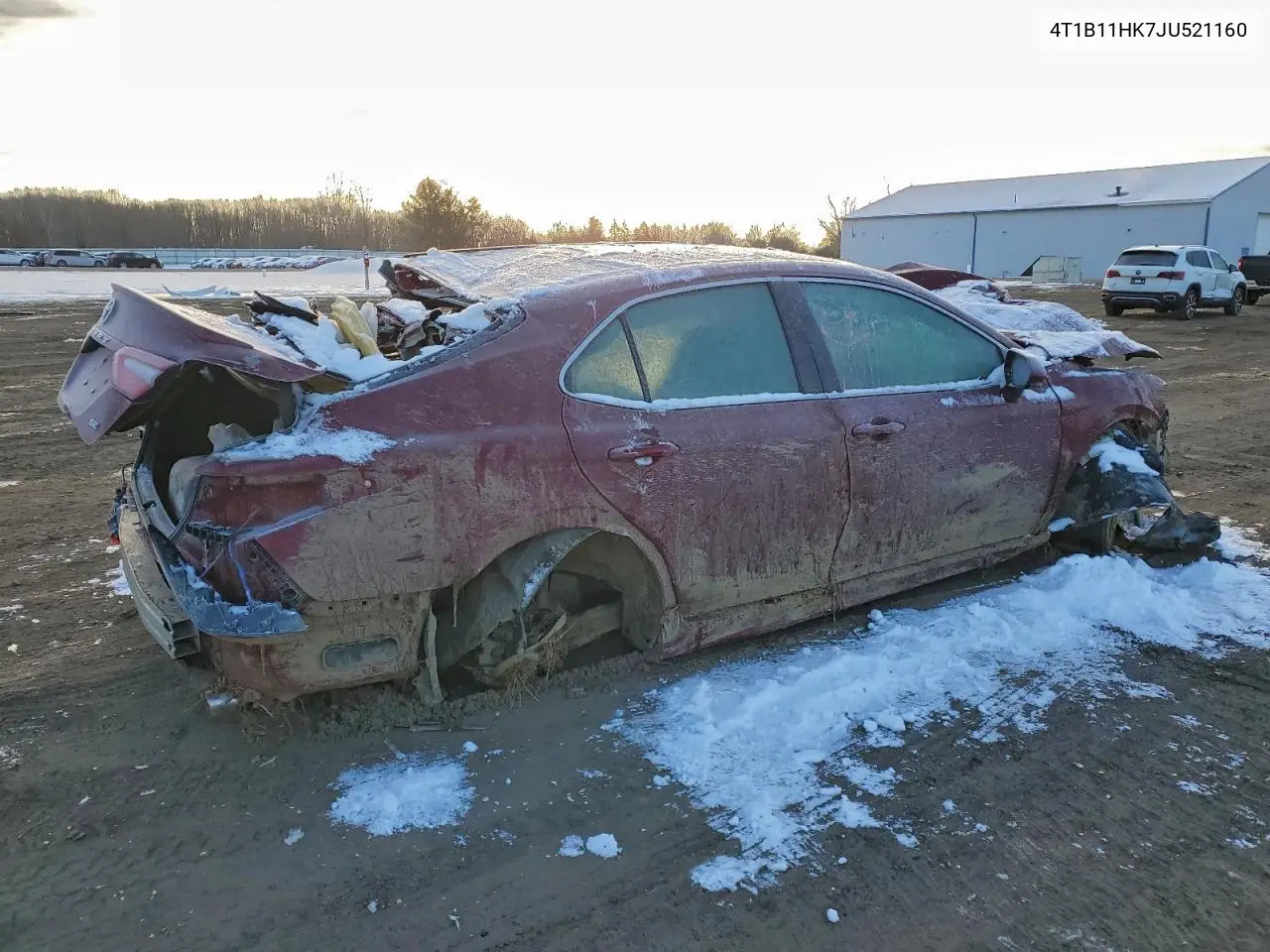 4T1B11HK7JU521160 2018 Toyota Camry L