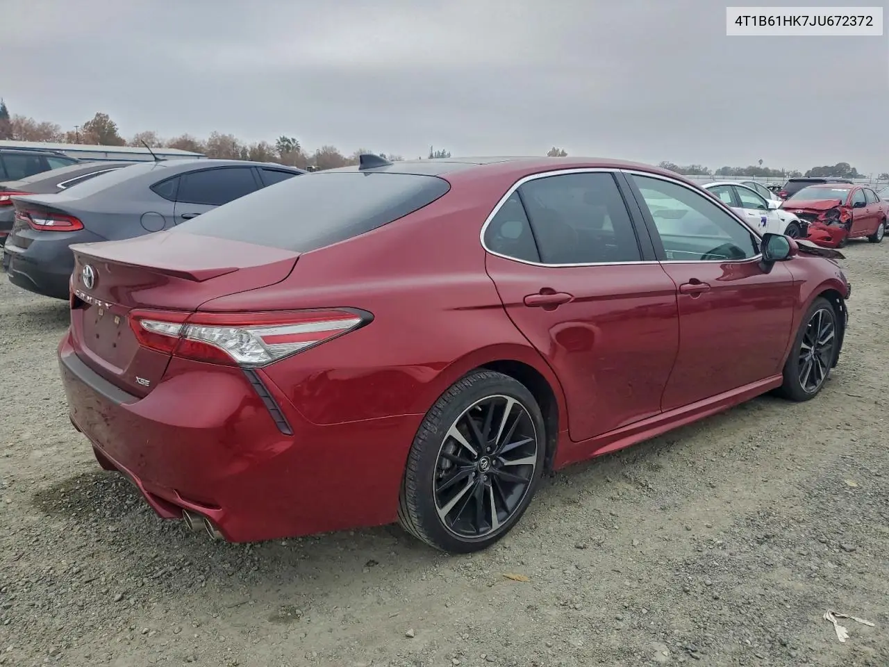 4T1B61HK7JU672372 2018 Toyota Camry Xse