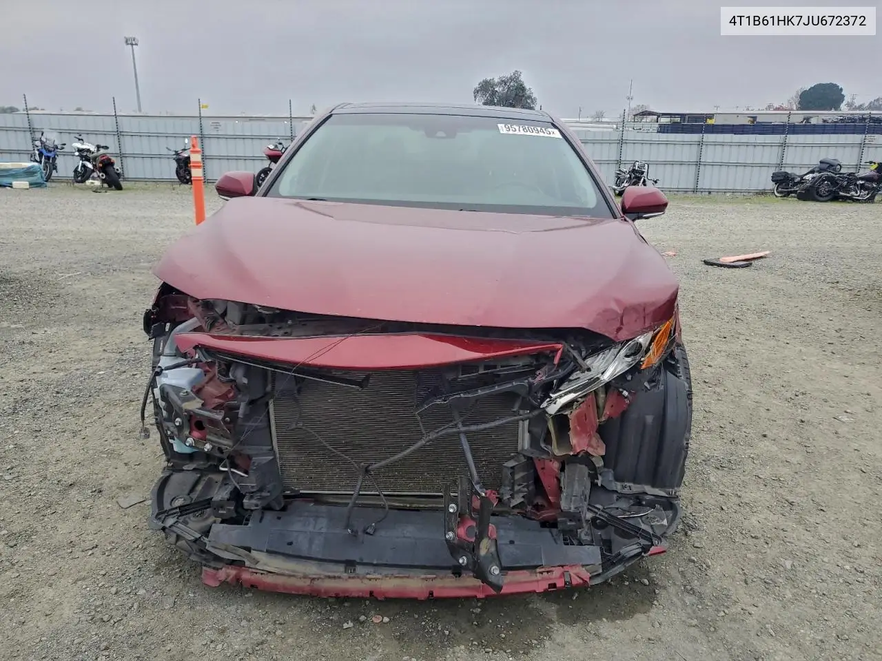 4T1B61HK7JU672372 2018 Toyota Camry Xse