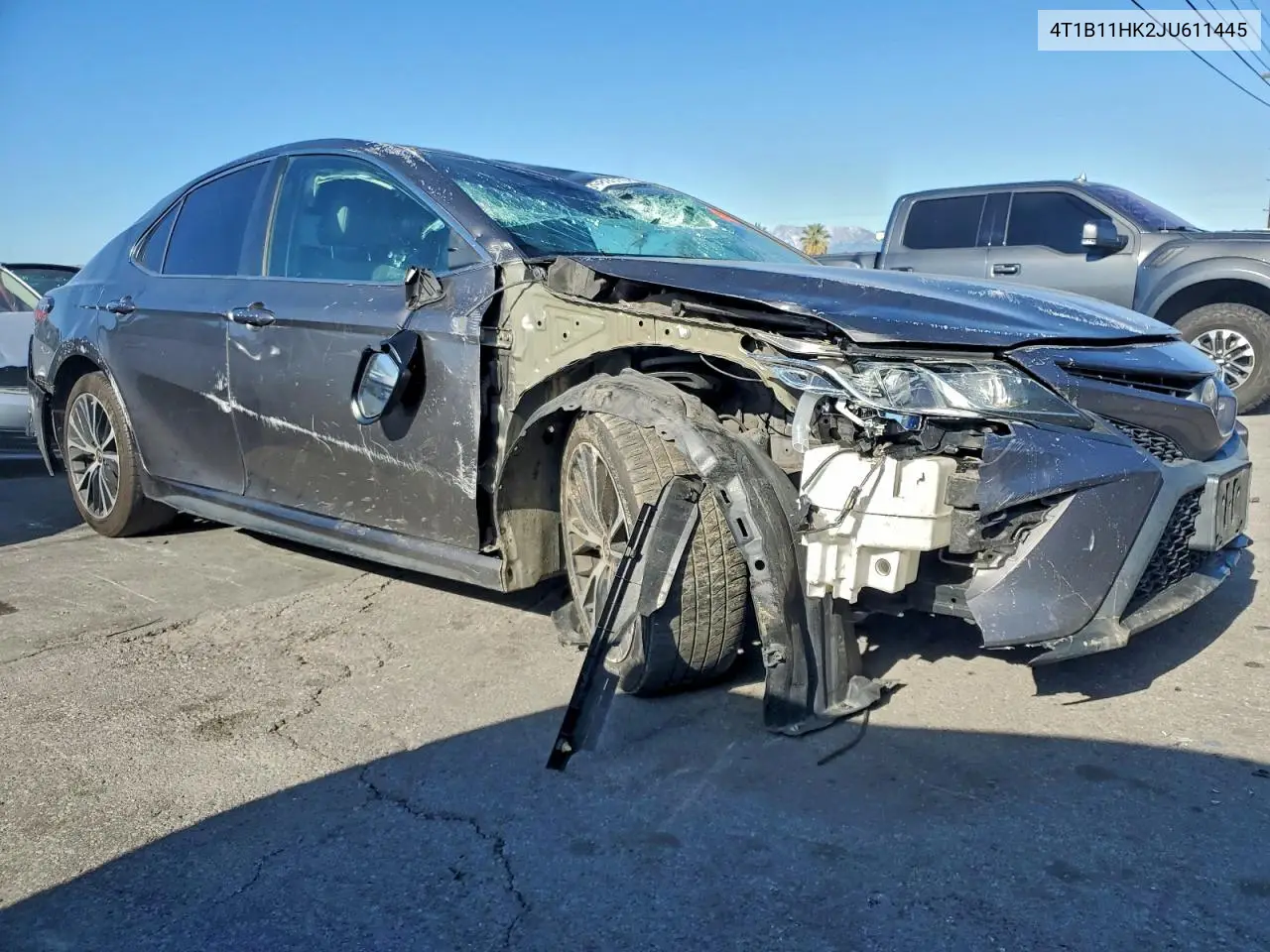 4T1B11HK2JU611445 2018 Toyota Camry L