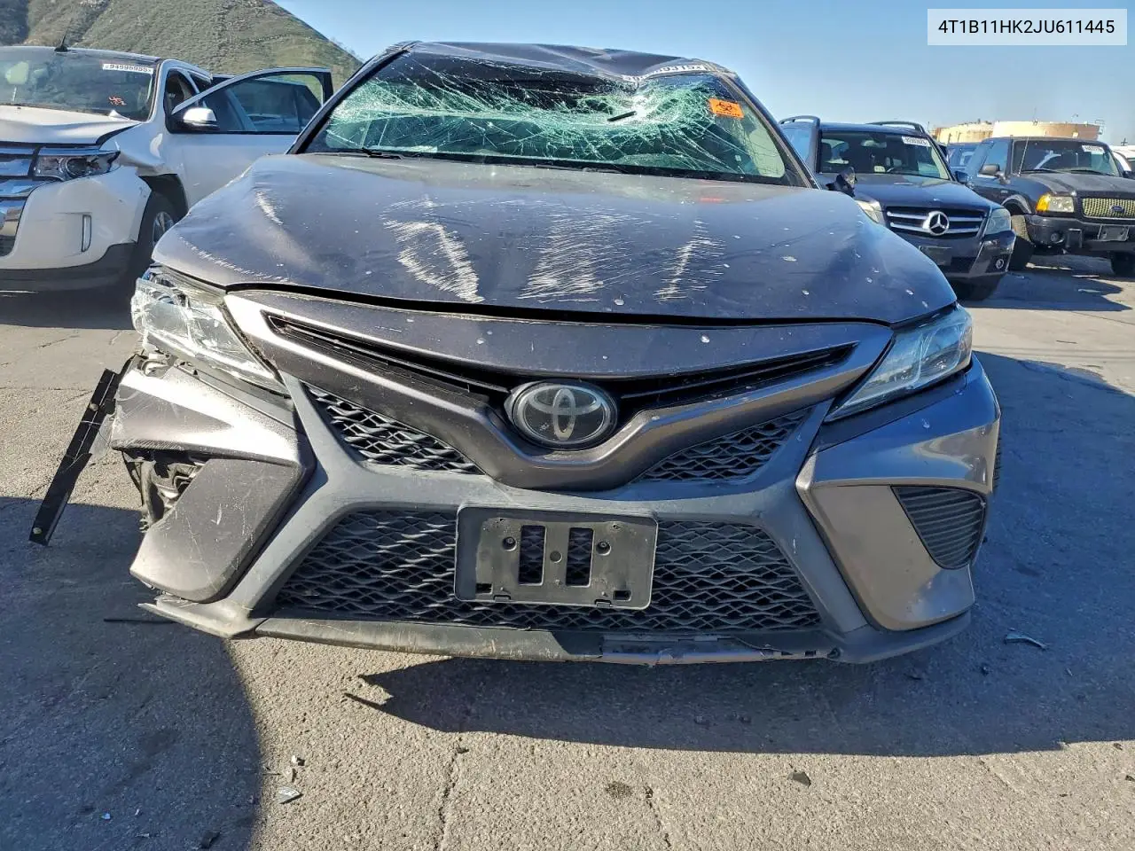 4T1B11HK2JU611445 2018 Toyota Camry L