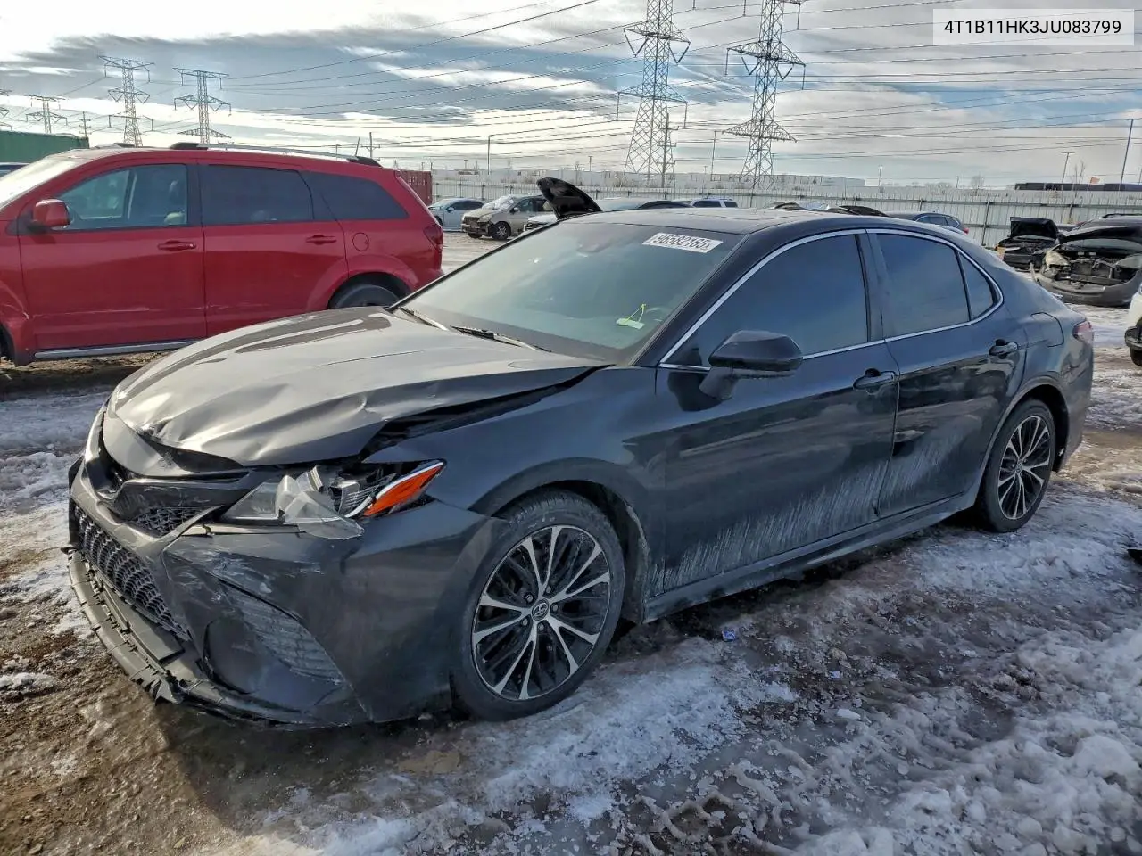 4T1B11HK3JU083799 2018 Toyota Camry L