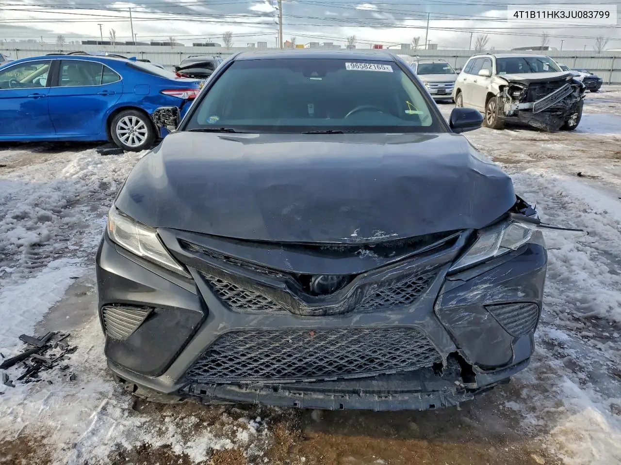 4T1B11HK3JU083799 2018 Toyota Camry L