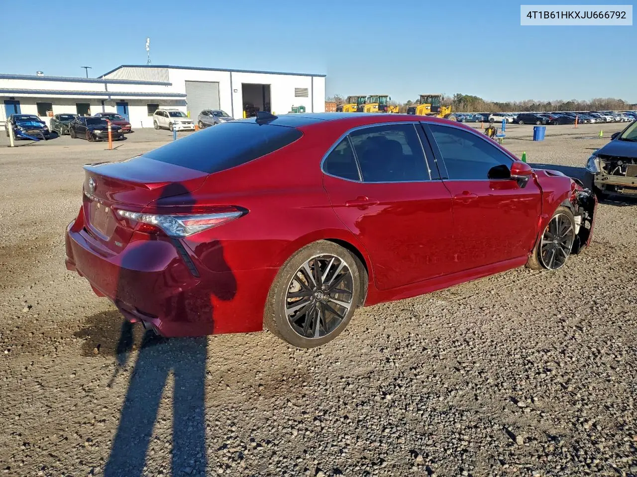 4T1B61HKXJU666792 2018 Toyota Camry Xse