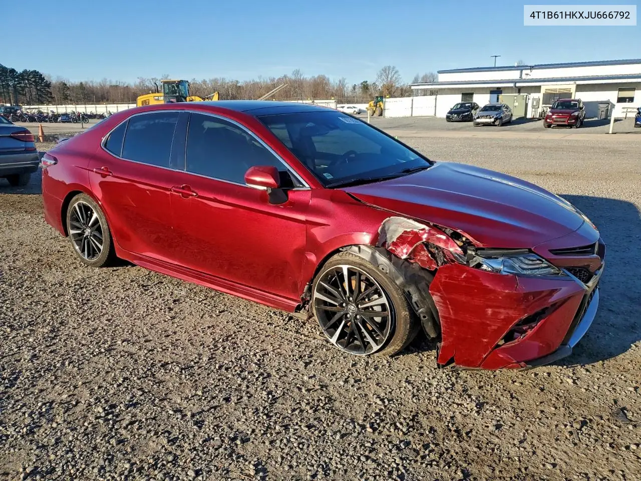 4T1B61HKXJU666792 2018 Toyota Camry Xse