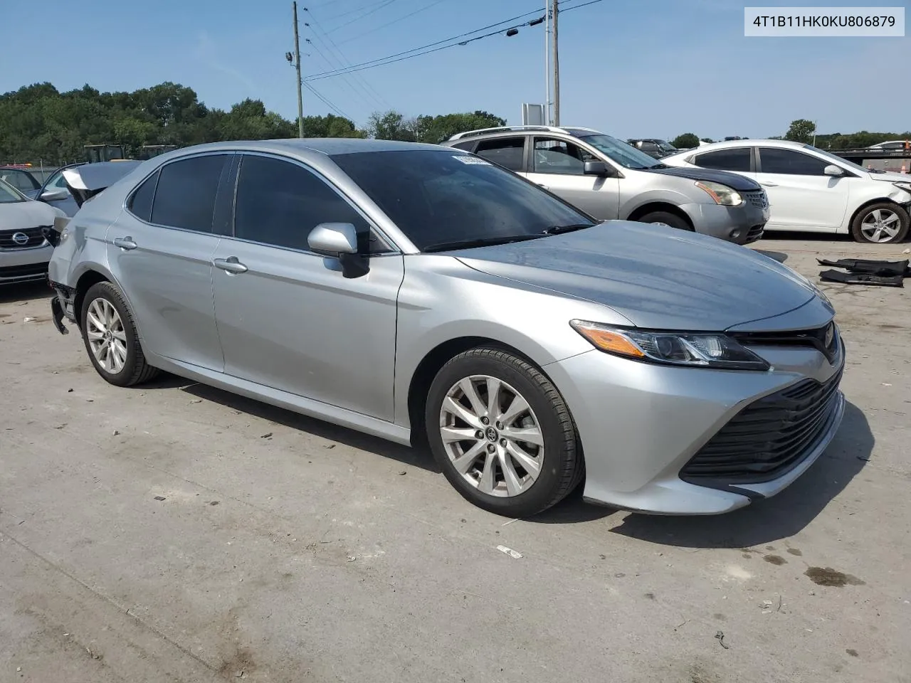 4T1B11HK0KU806879 2019 Toyota Camry L