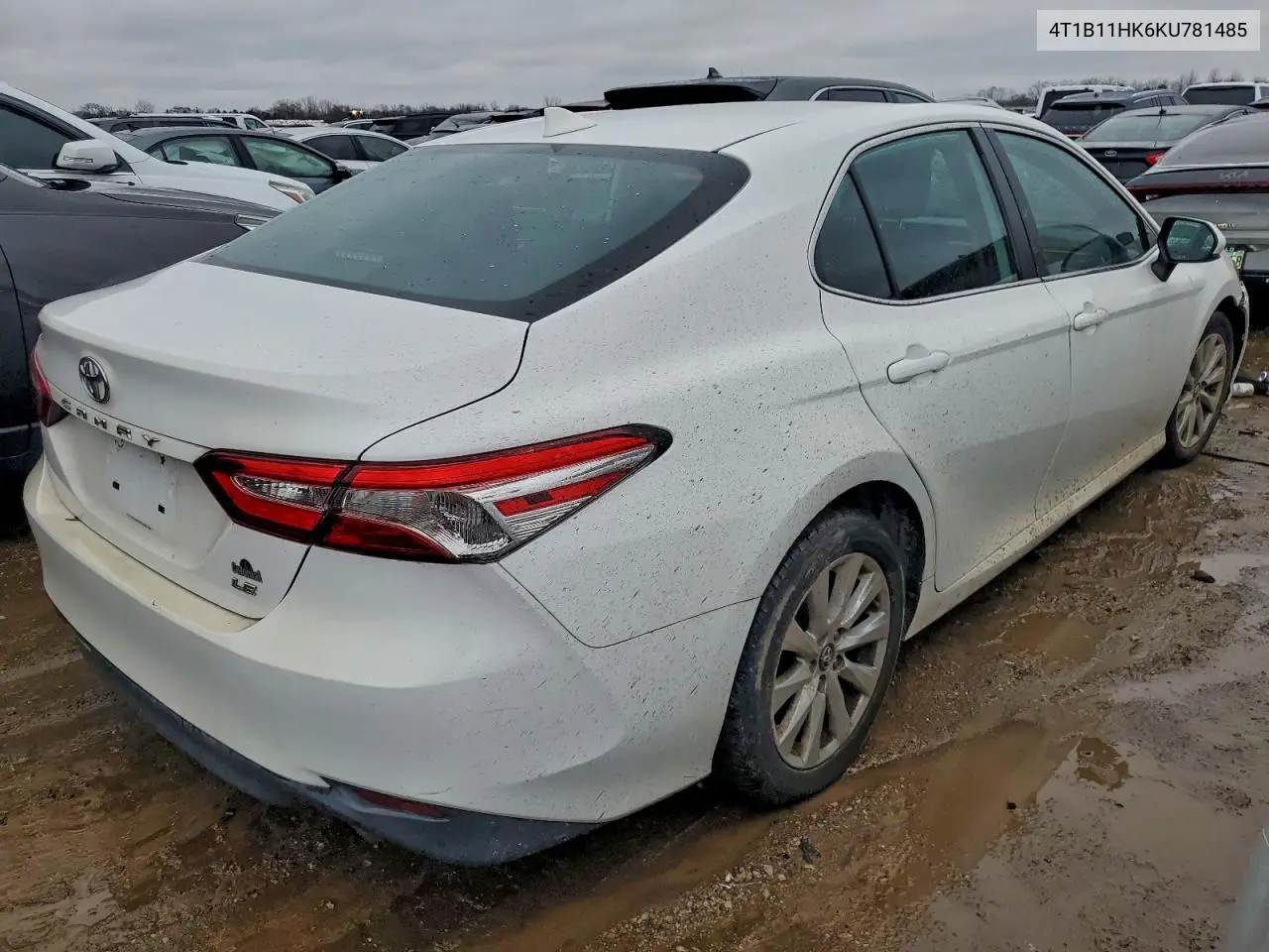 4T1B11HK6KU781485 2019 Toyota Camry L
