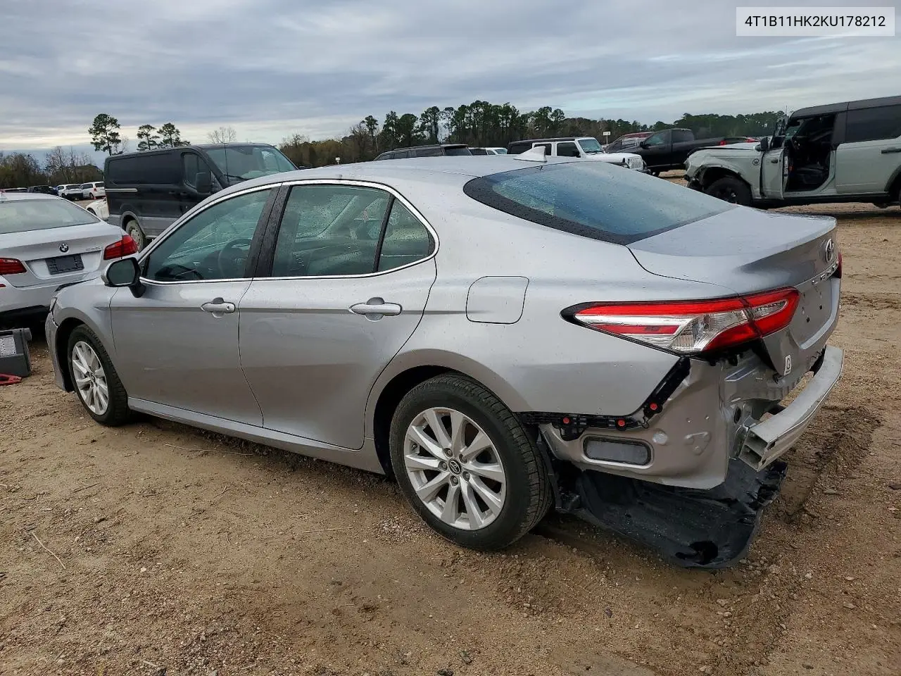 4T1B11HK2KU178212 2019 Toyota Camry L