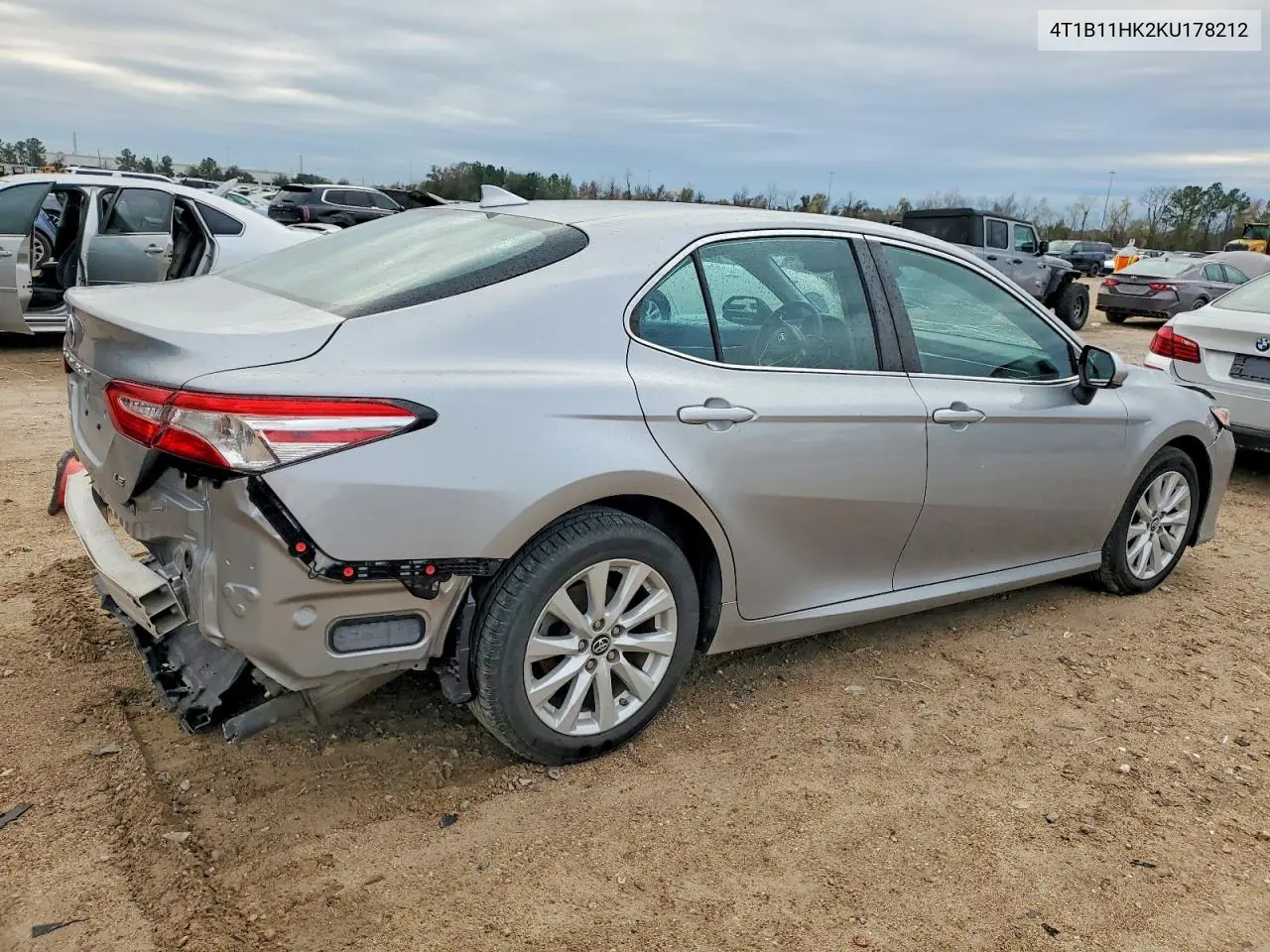 4T1B11HK2KU178212 2019 Toyota Camry L