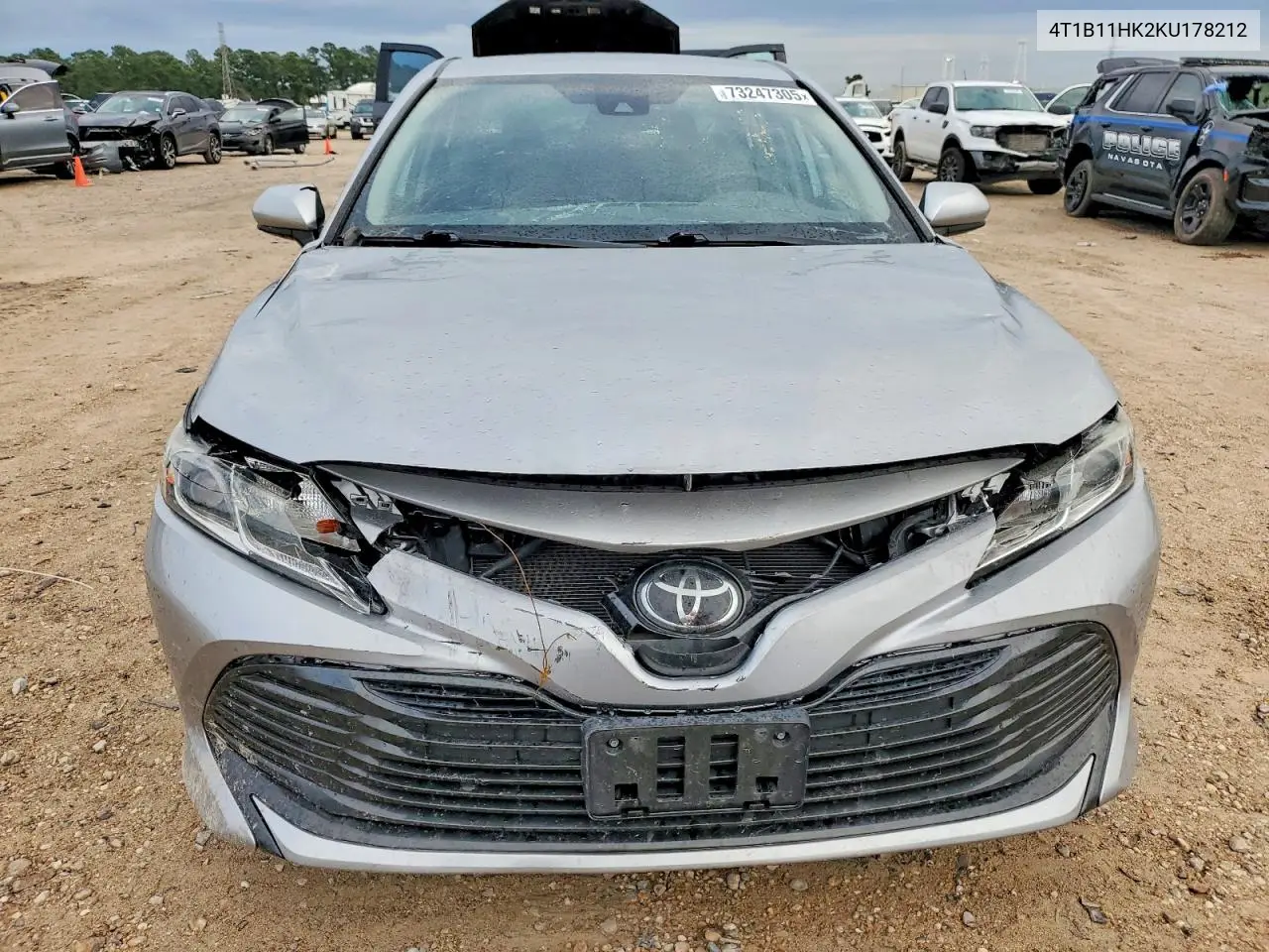 4T1B11HK2KU178212 2019 Toyota Camry L