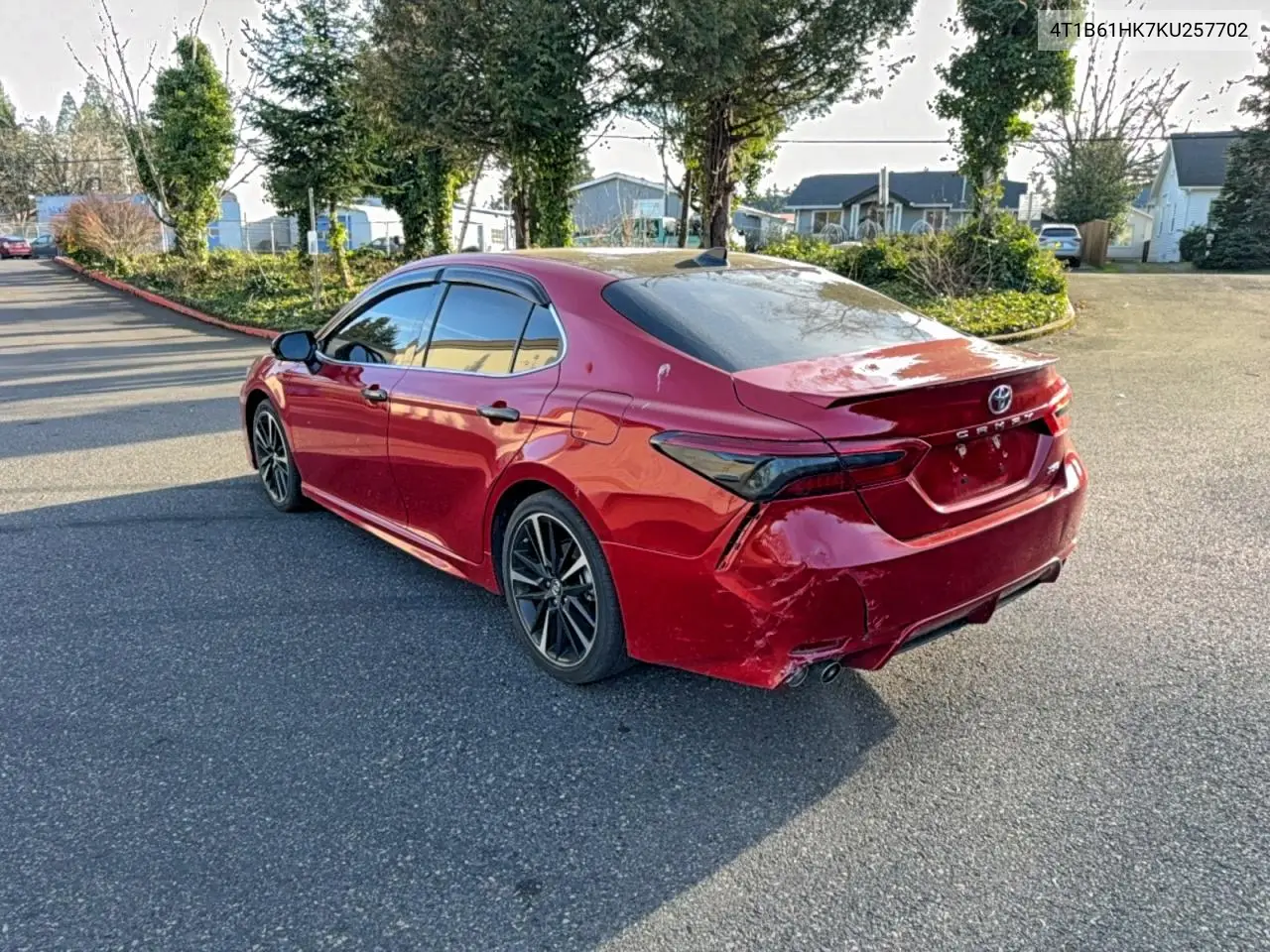 4T1B61HK7KU257702 2019 Toyota Camry Xse