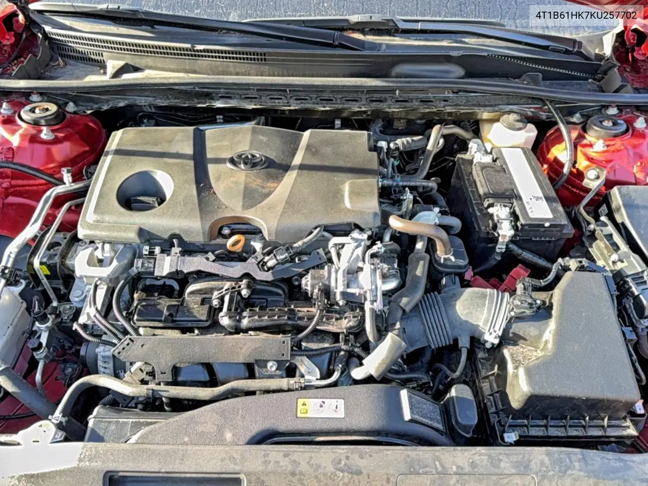 4T1B61HK7KU257702 2019 Toyota Camry Xse