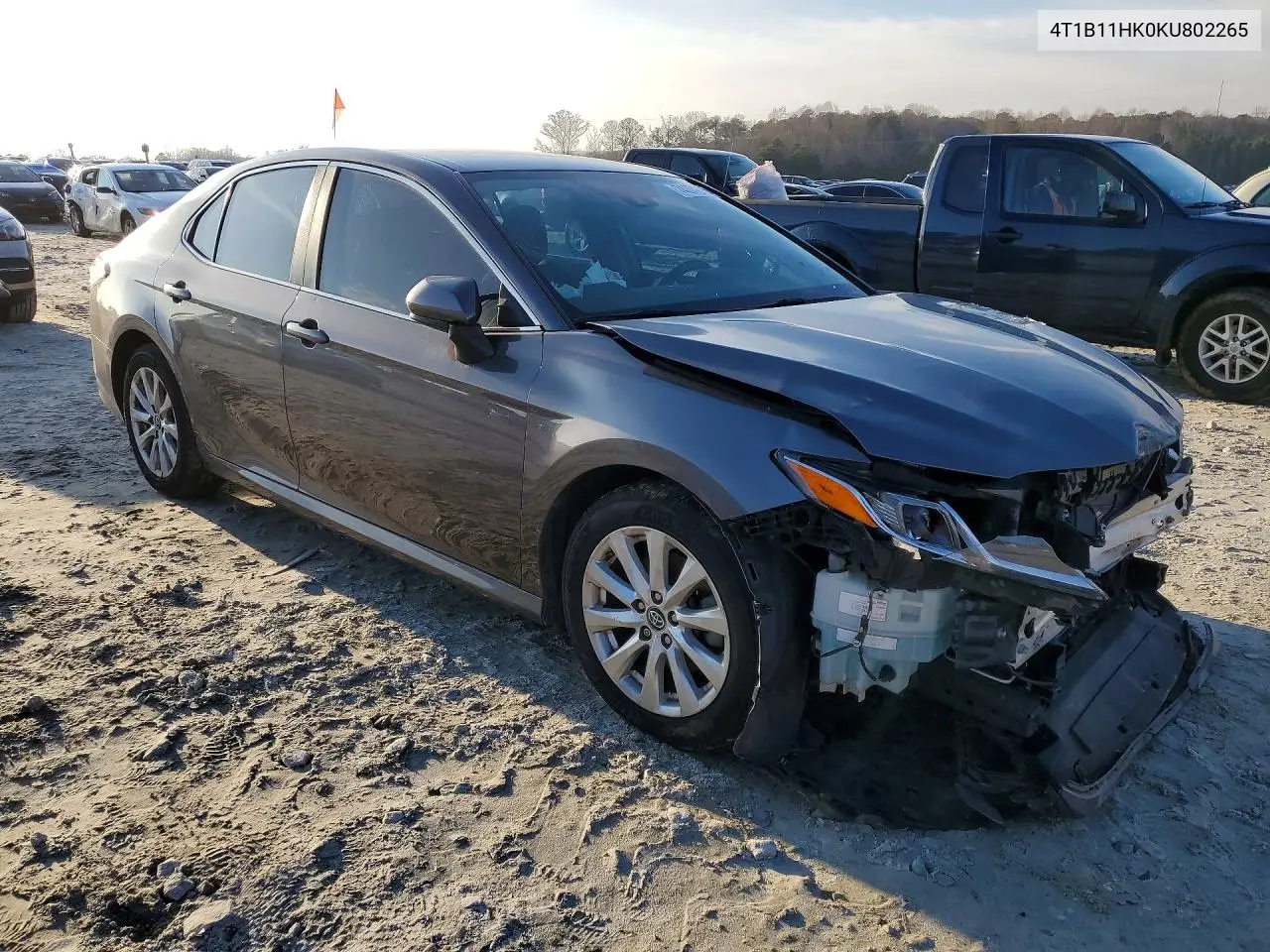 4T1B11HK0KU802265 2019 Toyota Camry L
