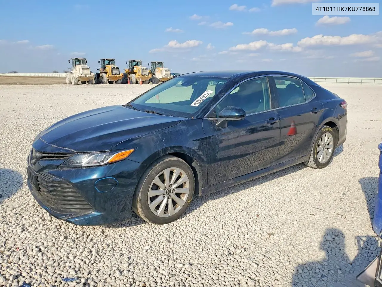 4T1B11HK7KU778868 2019 Toyota Camry L