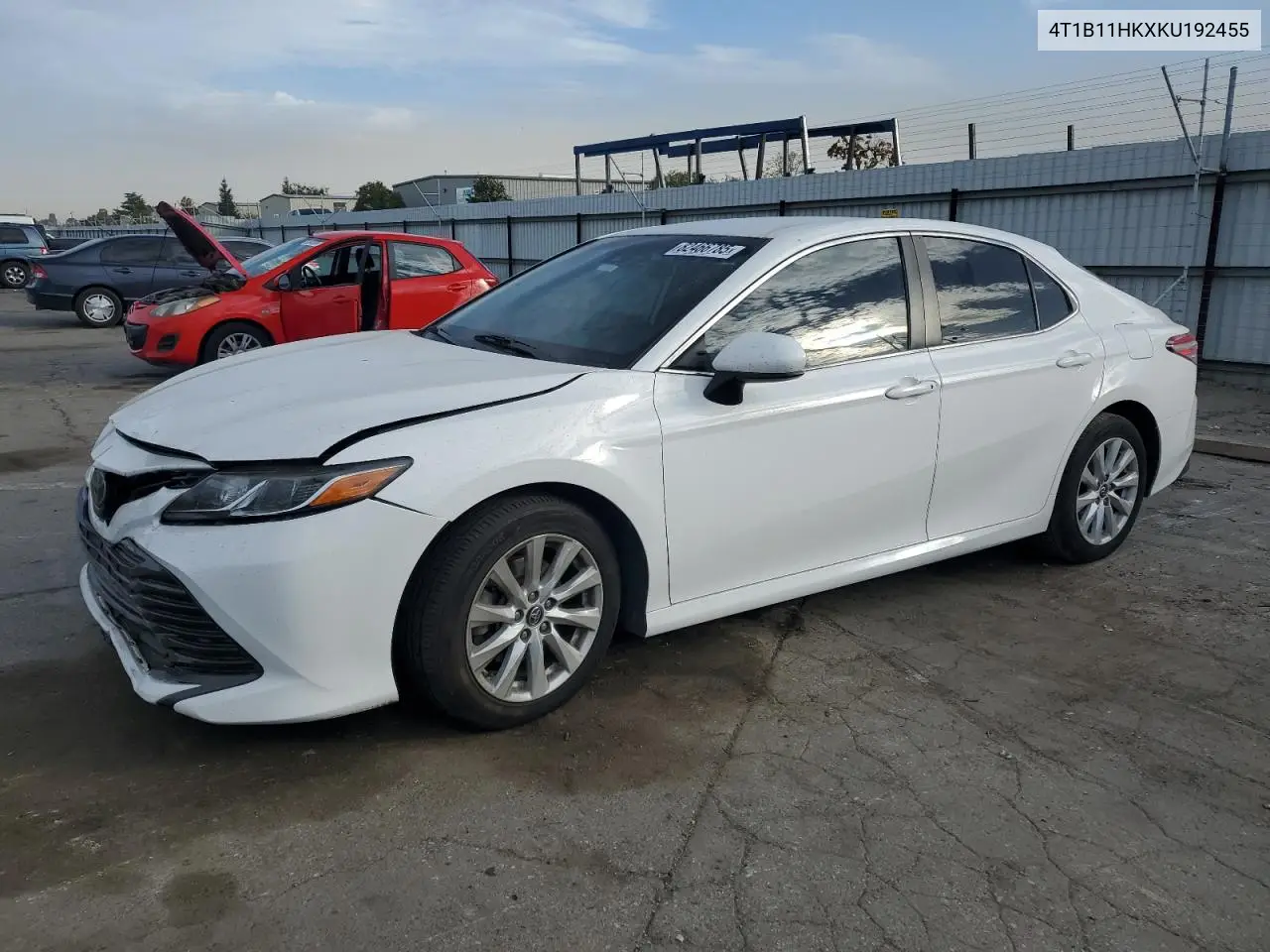 4T1B11HKXKU192455 2019 Toyota Camry L