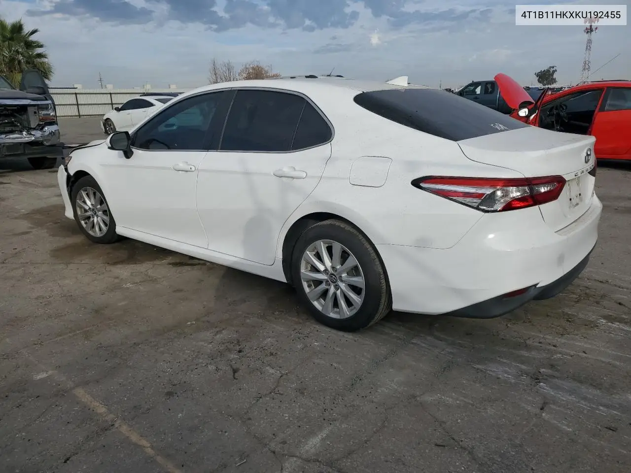4T1B11HKXKU192455 2019 Toyota Camry L