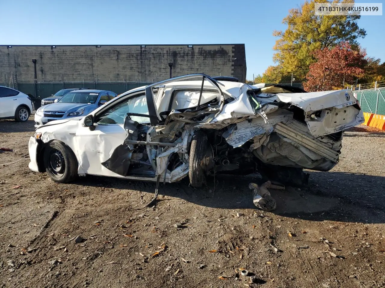 4T1B31HK4KU516199 2019 Toyota Camry Le