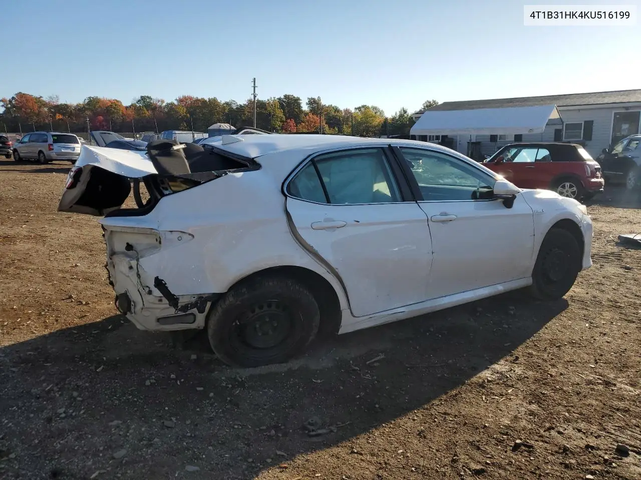 4T1B31HK4KU516199 2019 Toyota Camry Le