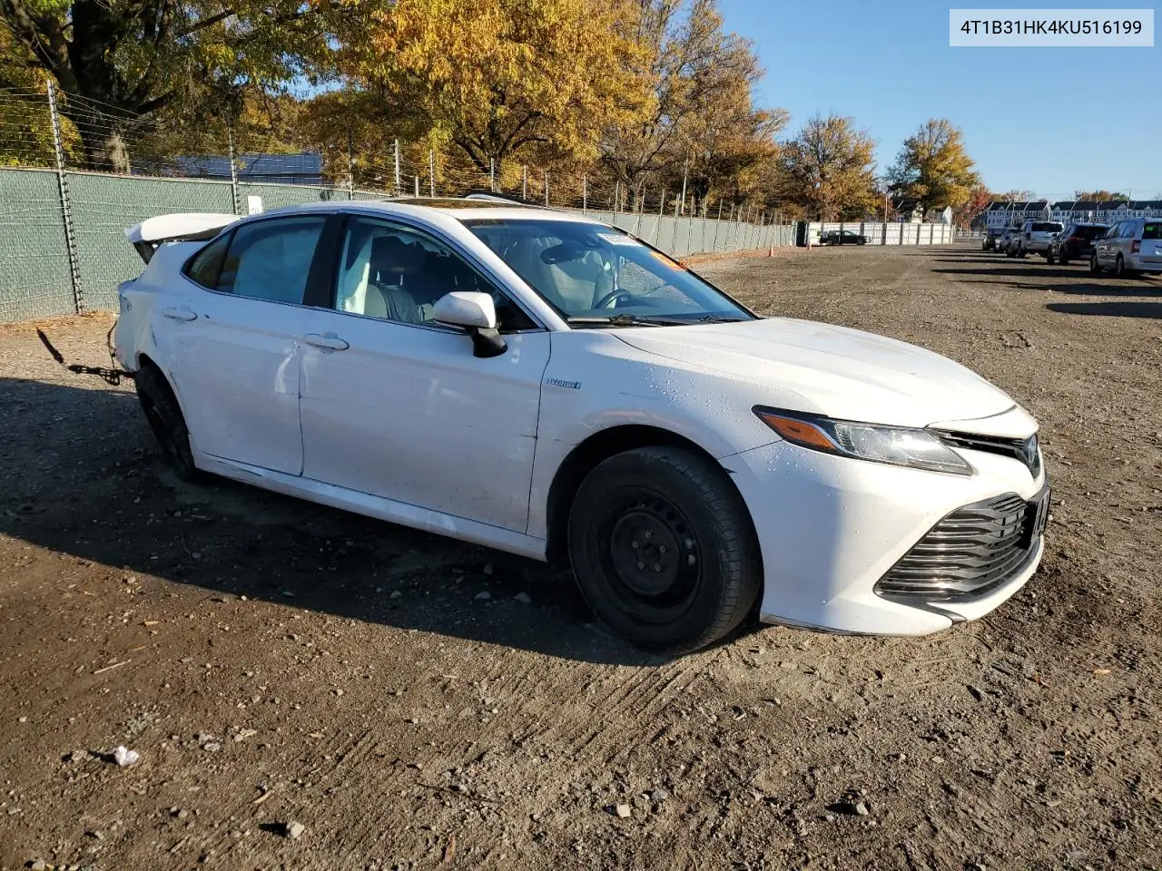 4T1B31HK4KU516199 2019 Toyota Camry Le