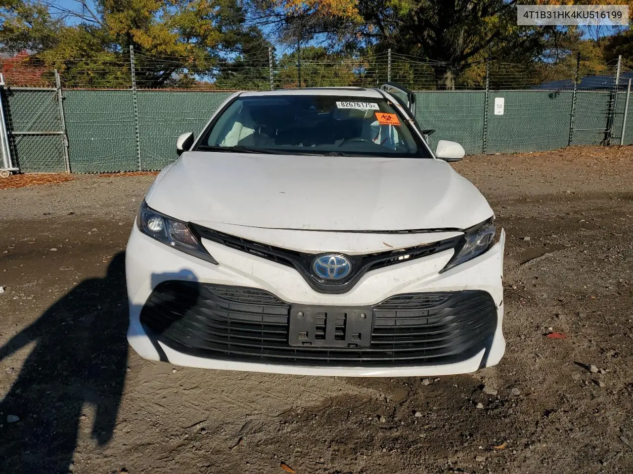 4T1B31HK4KU516199 2019 Toyota Camry Le