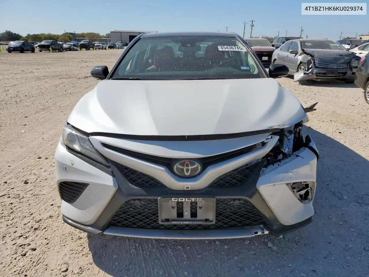 4T1BZ1HK6KU029374 2019 Toyota Camry Xse