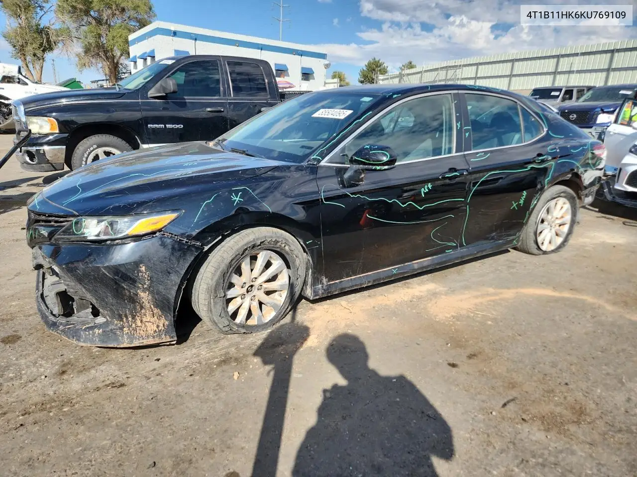 4T1B11HK6KU769109 2019 Toyota Camry L