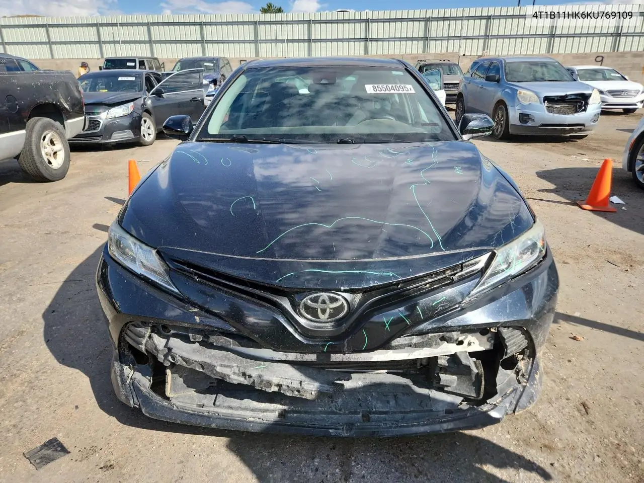 4T1B11HK6KU769109 2019 Toyota Camry L