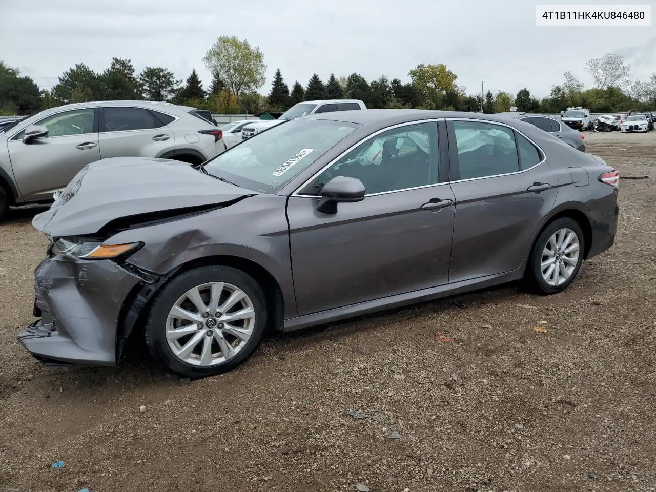 4T1B11HK4KU846480 2019 Toyota Camry L