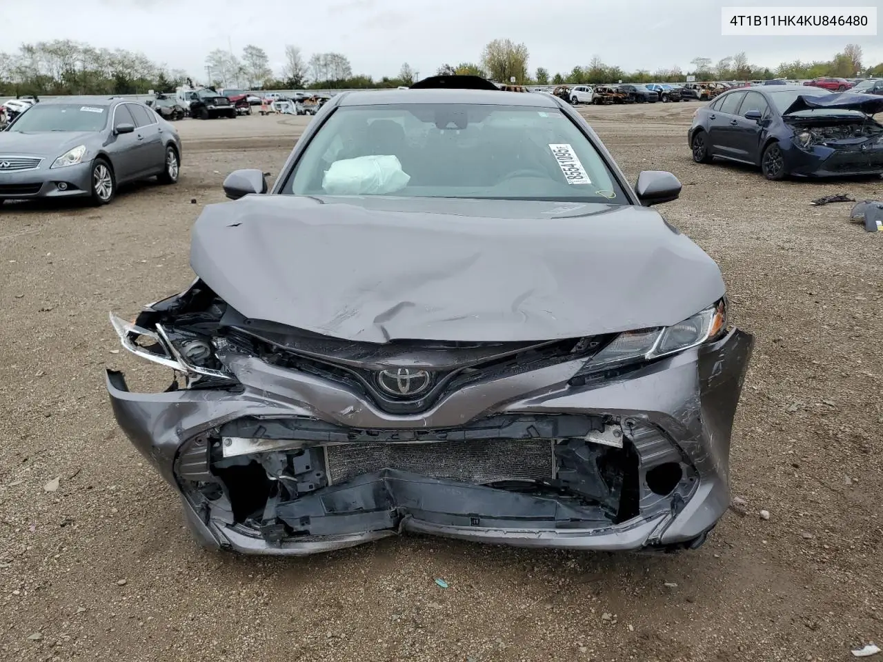 4T1B11HK4KU846480 2019 Toyota Camry L