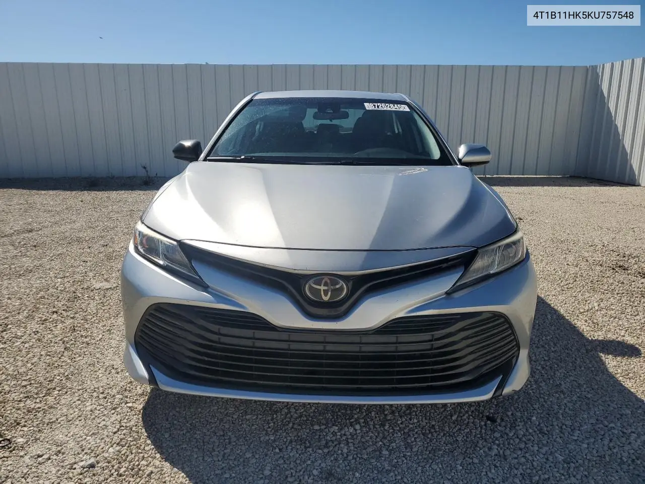 4T1B11HK5KU757548 2019 Toyota Camry L