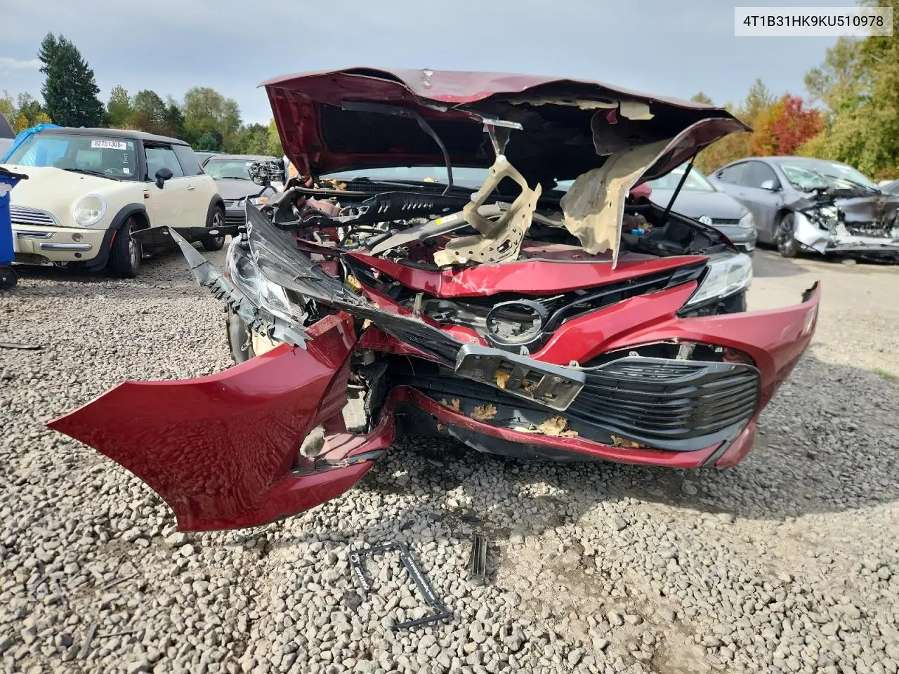4T1B31HK9KU510978 2019 Toyota Camry Le