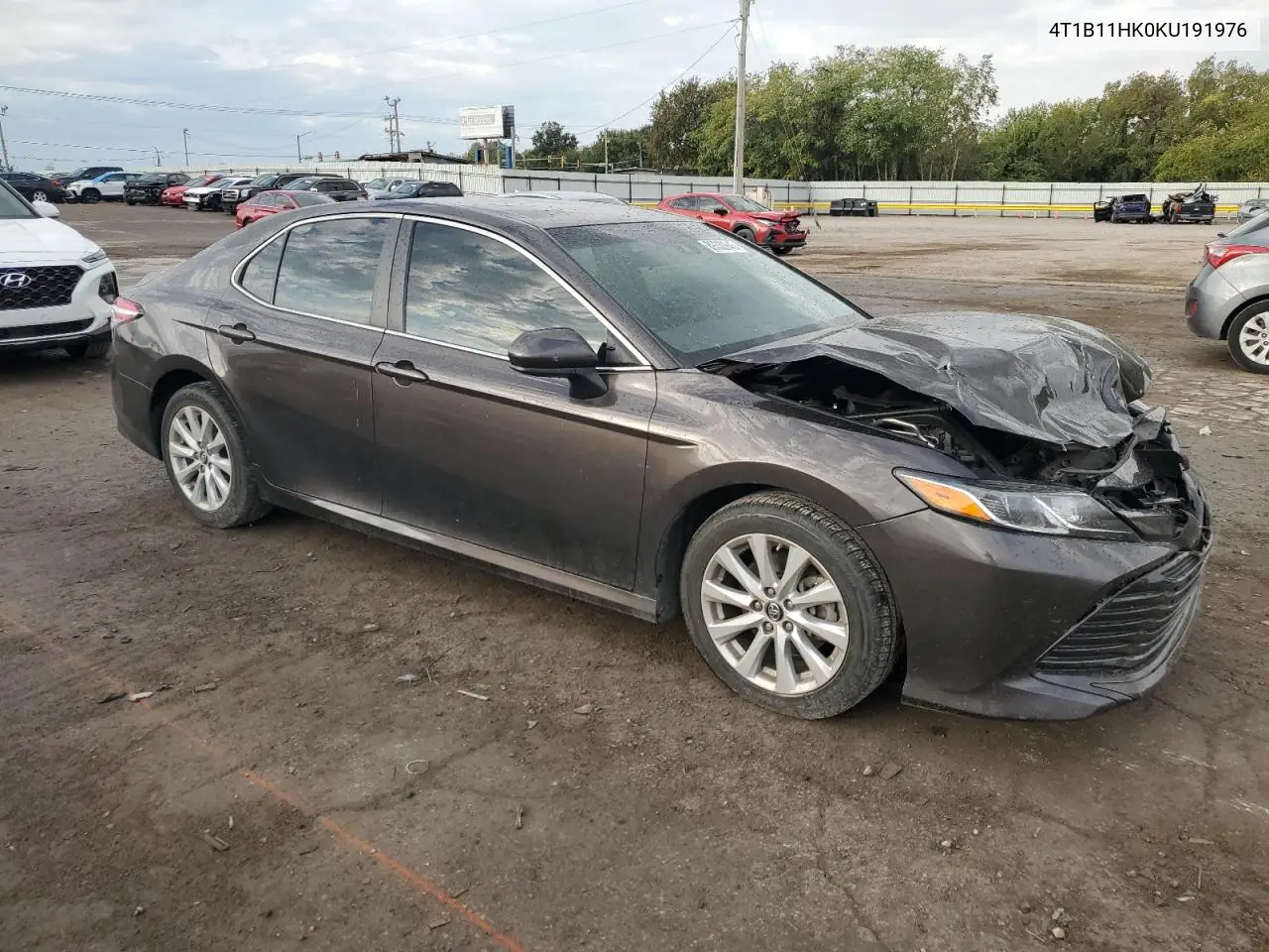 4T1B11HK0KU191976 2019 Toyota Camry L