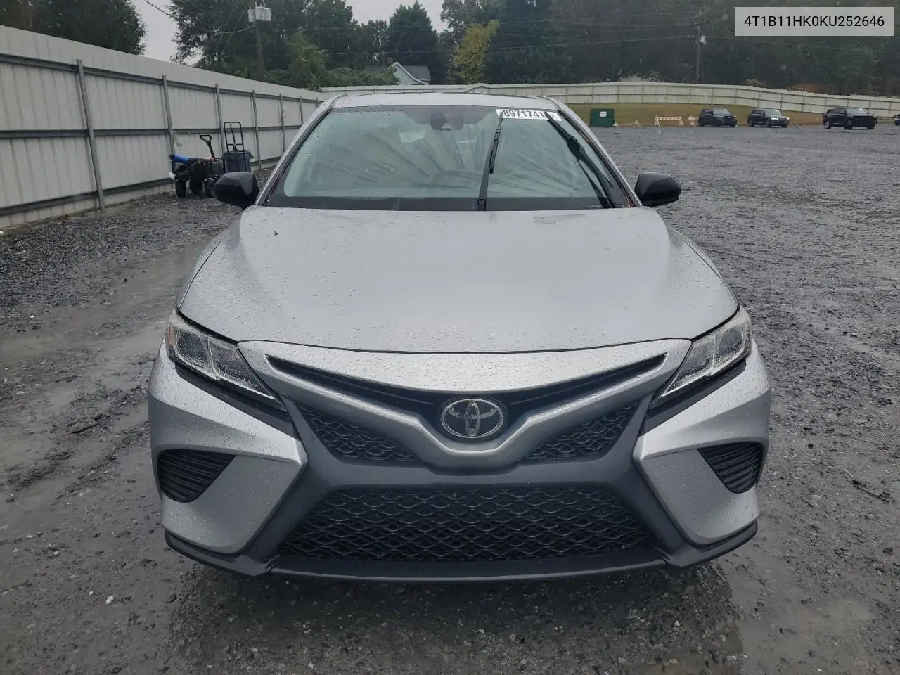 4T1B11HK0KU252646 2019 Toyota Camry L