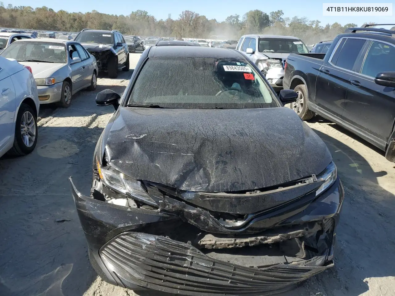 4T1B11HK8KU819069 2019 Toyota Camry L