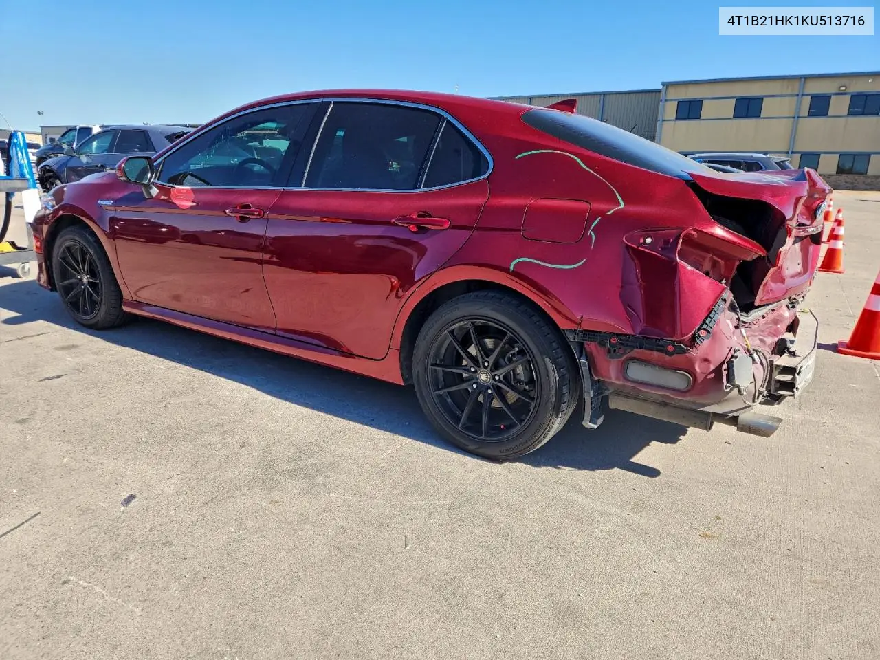 4T1B21HK1KU513716 2019 Toyota Camry Hybrid