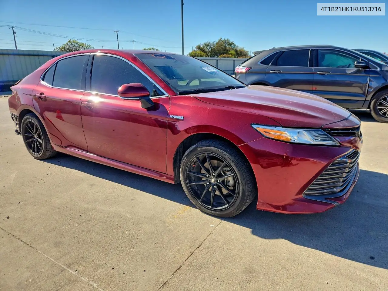 4T1B21HK1KU513716 2019 Toyota Camry Hybrid