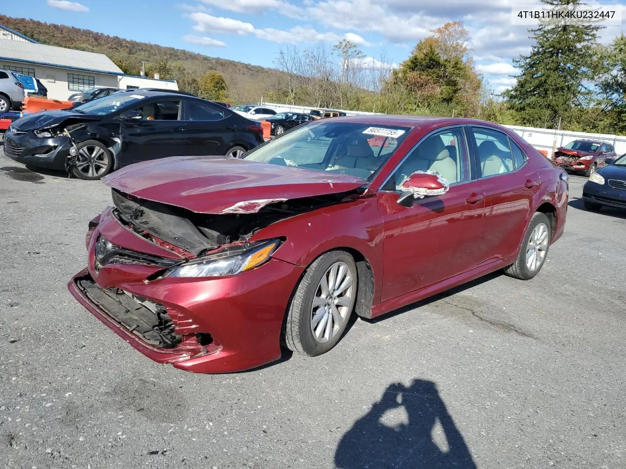 4T1B11HK4KU232447 2019 Toyota Camry L