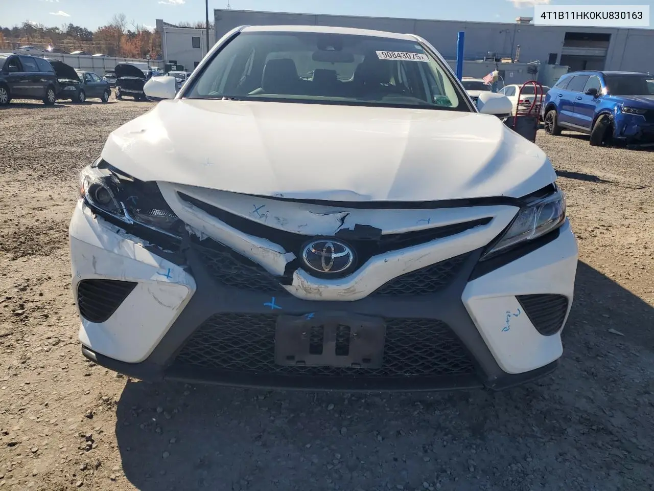 4T1B11HK0KU830163 2019 Toyota Camry L